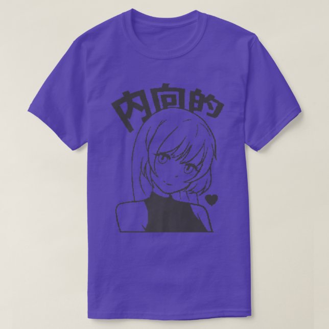 Camiseta Anime Girl Japanime Japanese manga Beautiful otaku (Diseño del anverso)