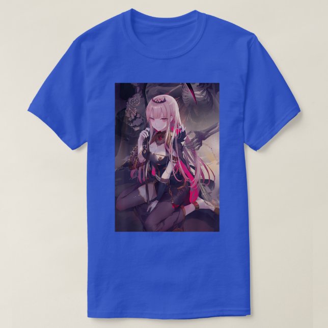 Camiseta Anime Girl Kawaii Waifu Aesthetic Japanese Manga O (Diseño del anverso)