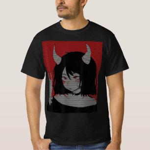 Camiseta Anime Girl Kawaii Waifu Aesthetic Japanese Otaku 