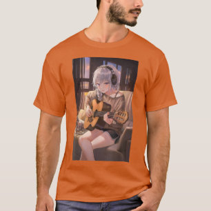 Camiseta Anime Girl Kawaii Waifu Aesthetic Japanese Otaku10