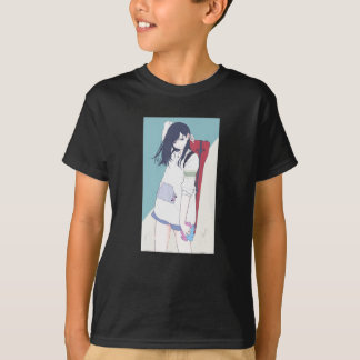 Camiseta Anime Girl Lofi Aesthetic Retro 90s Waifu Japanese