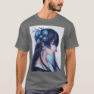 Camiseta Anime Girl Waifu Japanese Aesthetic Otaku 