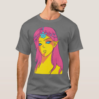 Camiseta Anime GirlFairy Japón Culture ArtAestheti japonés