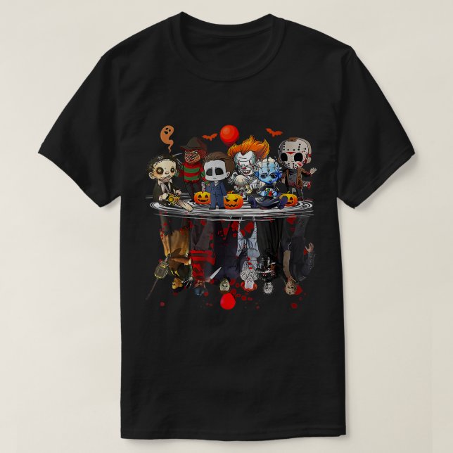 Camiseta Anime Halloween Da Miedo al horror Navidades (Diseño del anverso)