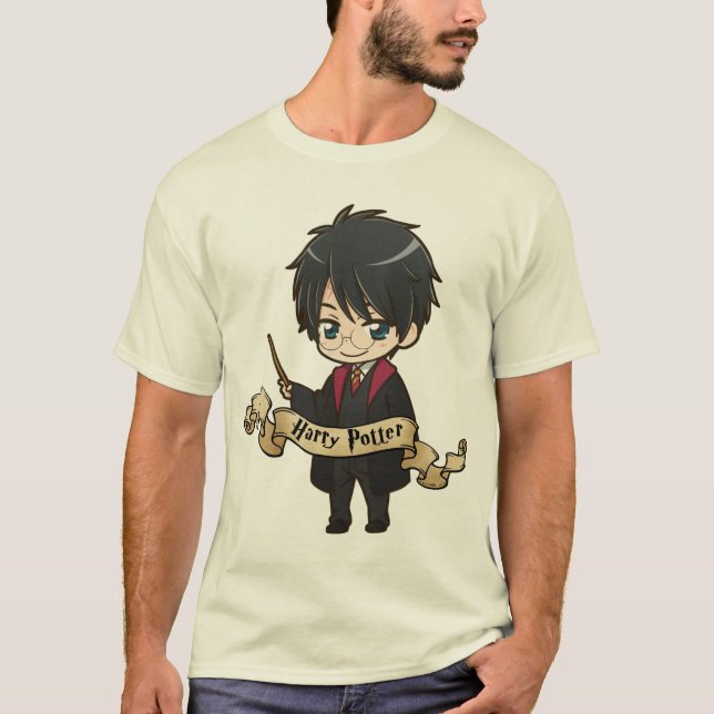 Camiseta Anime Harry Potter (Anverso)