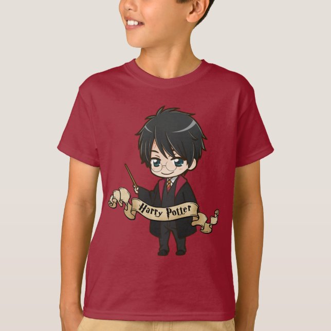 Camiseta Anime Harry Potter (Anverso)