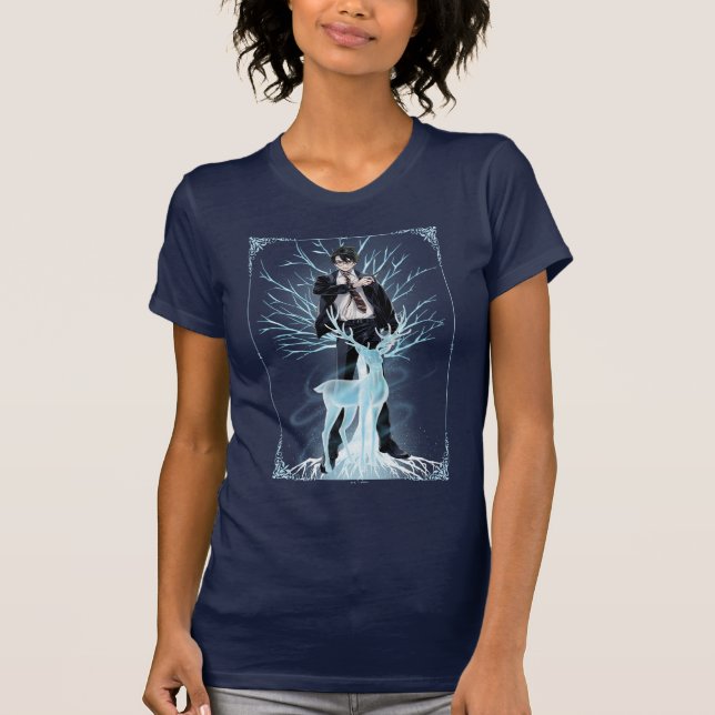 Camiseta Anime HARRY POTTER™ Stag Patrono (Anverso)