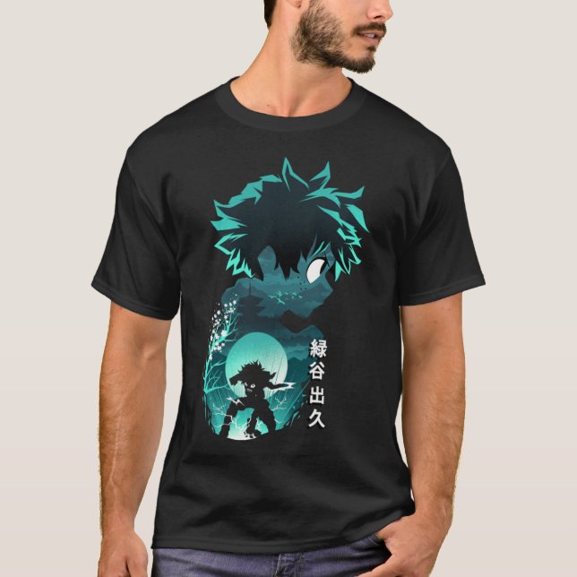 Camiseta Anime Hero Deku T-Shirt (Anverso)