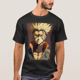 Camiseta Anime Hero Yellow Haired Warrior