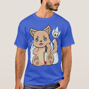Camiseta Anime Horror Halloween Dingo Bruja Cute Chibi Salv