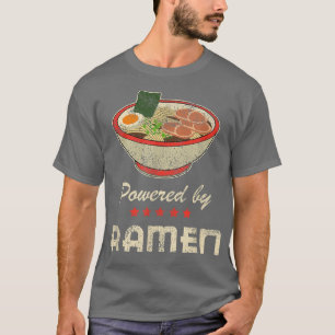Camiseta Anime impulsado por Ramen