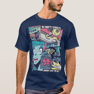 Camiseta Anime Japanimation Japanime Japanese manga otaku q