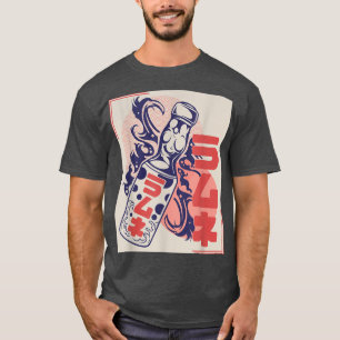 Camiseta Anime japonés de arte retro Kawaii