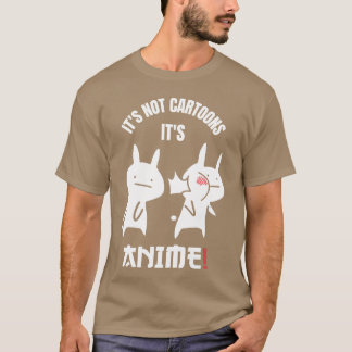 Camiseta Anime Japonés No son Dibujos Animados es Anime ami
