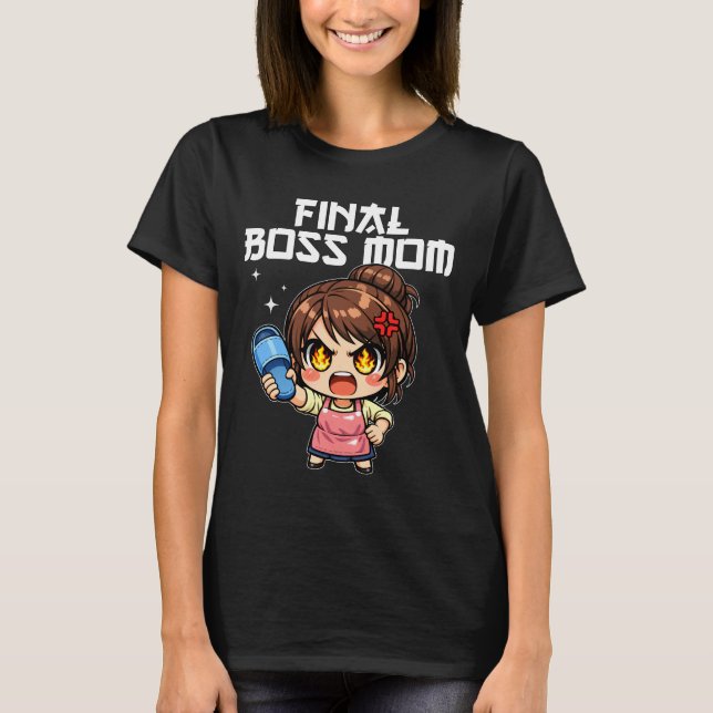CAMISETA ANIME - JEFE FINAL MAMÁ (Anverso)