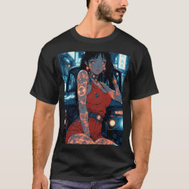 Camiseta Anime lady
