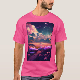 Camiseta Anime Landscape