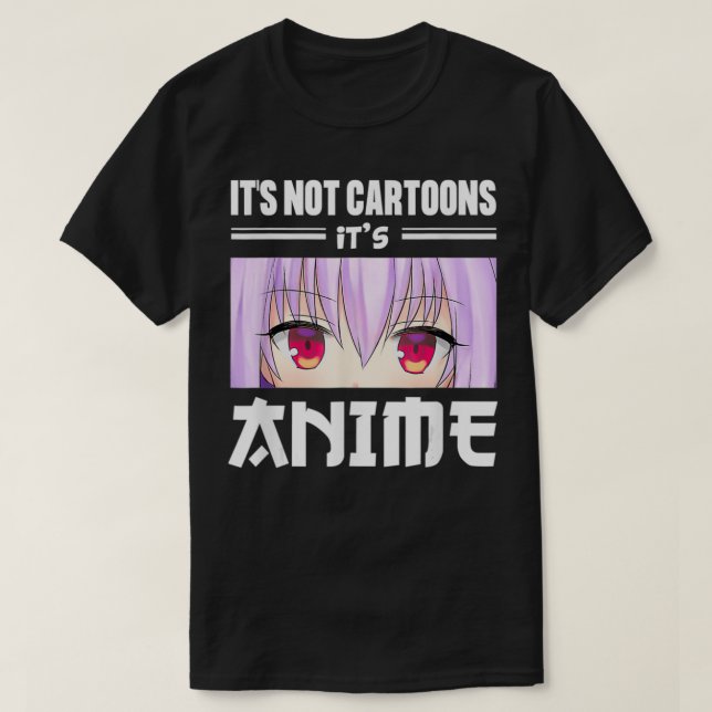 Camiseta Anime Lover japonés no es Personalizado, es anime (Diseño del anverso)