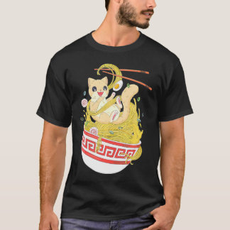 Camiseta Anime Lover Kawaii Stul Bowl Ramen Noodle Japanes