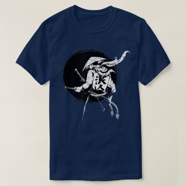 Camiseta Anime Manga Bushido, el guerrero fantasma de Samur (Diseño del anverso)