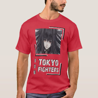 Camiseta Anime Manga Demon Otaku Chica Tokyo 