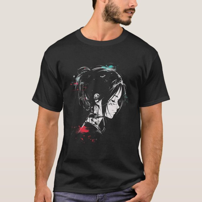 Camiseta Anime Manga Graphic Art Anime (Anverso)