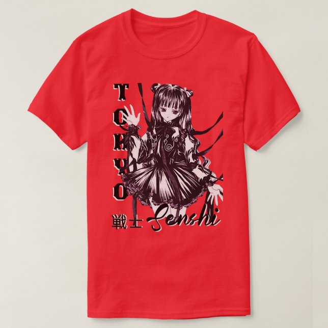 Camiseta Anime Manga Sey Witch Otaku Style Tokyo Gothic Str (Diseño del anverso)