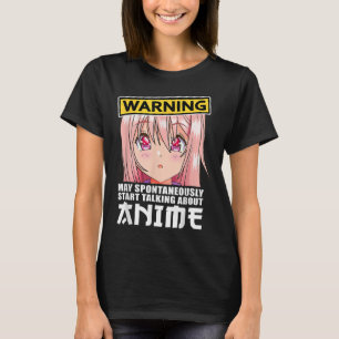 Camiseta Anime Merch Ropa a Chicas adolescentes obsequia a 