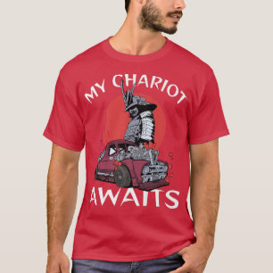 Camiseta Anime - Mi carro espera - Samurais - Coches - Otak