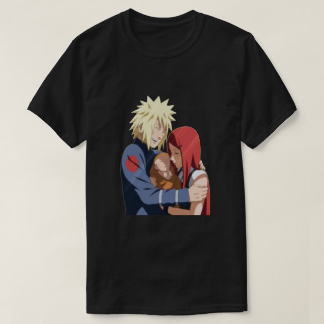Camiseta anime minato y kushina Classic (Diseño del anverso)