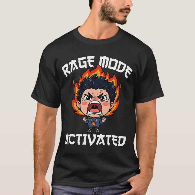 CAMISETA ANIME - MODO RAZIA ACTIVADO (Anverso)