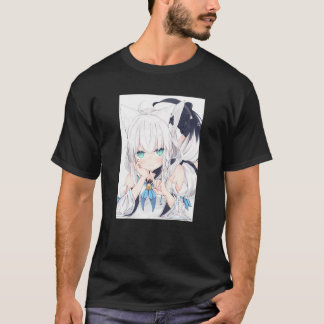Camiseta Anime Neko Catgirl Kawaii Waifu Estética japonesa