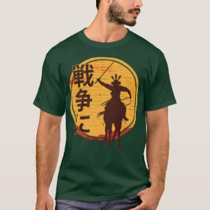 Camiseta Anime Ninjas A La Guerra Samurais Manga Otaku Kata