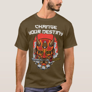 Camiseta Anime Ninjas - Cambia tu destino - Samurais - Mamá