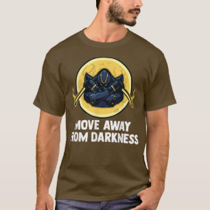 Camiseta Anime Ninjas - Move Away From Darkness - Samurais 