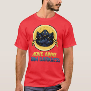 Camiseta Anime Ninjas Se Alejan De La Oscuridad Samurais M