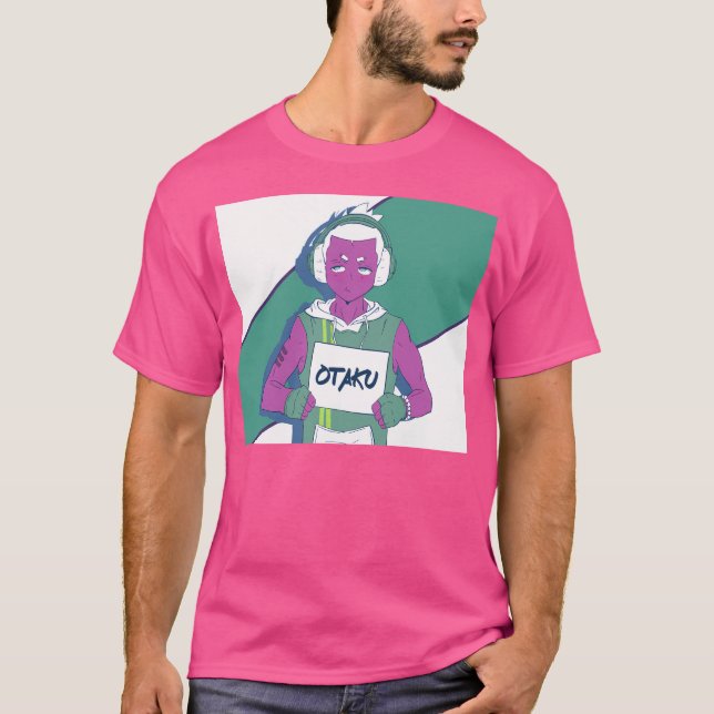 Camiseta Anime Otaku (Anverso)
