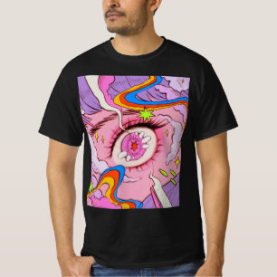Camiseta Anime Oyes Pastel Kawaii Egirl Aestético Japonés