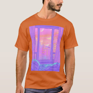 Camiseta Anime Pastel Kawaii Egirl Vaporwave Estética Japon