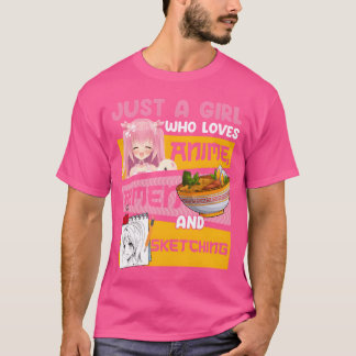 Camiseta Anime Ra Y grabado Solo Un Quien Ama Anime Japón 