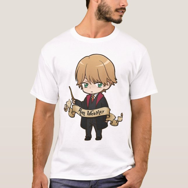 Camiseta Anime Ron Weasley (Anverso)