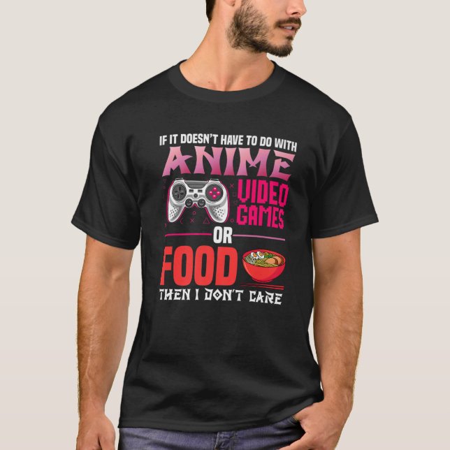 Camiseta Anime S Para Mujeres Hombres Anime Merch Anime Stu (Anverso)