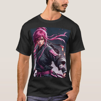 Camiseta Anime Samurai