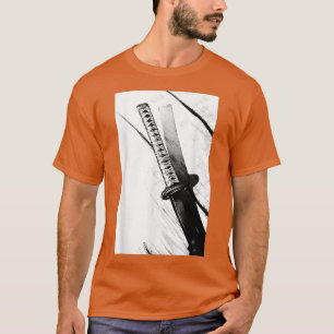 Camiseta Anime Samurai Katana Manga Otak japonés estético