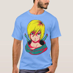 Camiseta Anime Samurais Japan Culture Art Vaporwave Otak