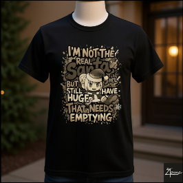 Camiseta Anime Santa Huge Needs Emptying Quote
