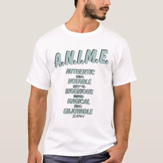 Camiseta Anime Significa Auténtico Notable Ingenioso Mágico