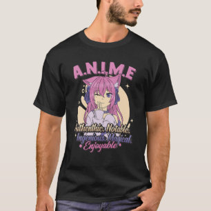 Camiseta Anime Significa Auténtico Notable Ingenioso Mágico