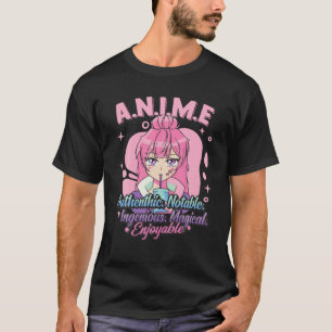 Camiseta Anime Significa Auténtico Notable Ingenioso Mágico