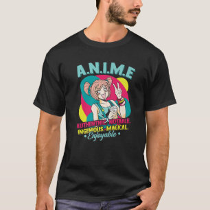 Camiseta Anime Significa Auténtico Notable Ingenioso Mágico